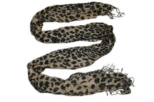 Load image into Gallery viewer, Scarves with Animal Print (Various Colours) Scarf - A