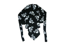 Load image into Gallery viewer, Copy of Black Skull and Crossbones Zandana - A