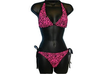 Load image into Gallery viewer, Pink Zebra Print Bikini - A