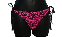 Load image into Gallery viewer, Pink Zebra Print Bikini - A