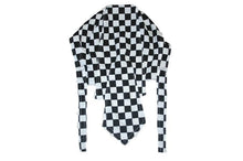 Load image into Gallery viewer, Black and White Checked Zandana - A
