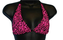 Load image into Gallery viewer, Pink Zebra Print Bikini - A
